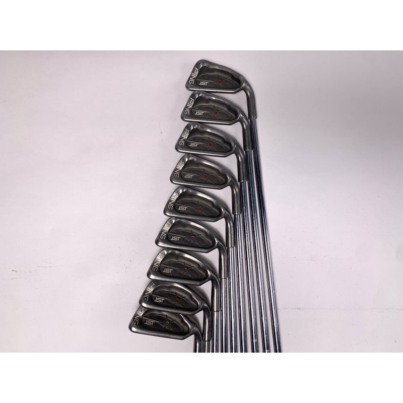 Ping ISI Iron Set 3-PW+SW Red Dot 1* Flat Cushin JZ Regular Steel Mens RH