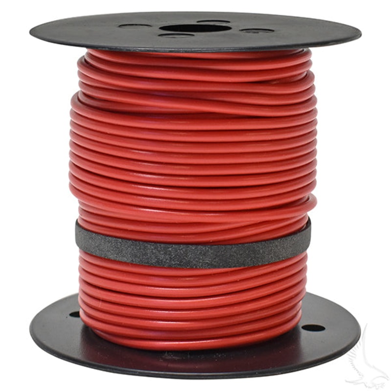 Primary Wire 100′, Red 16 Gauge PN# ACC-0110