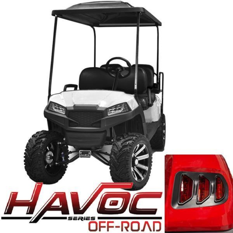 Yamaha G29/Drive HAVOC Off-Road Body Kit in White (Years 2007-2016) PN# 05-049KO