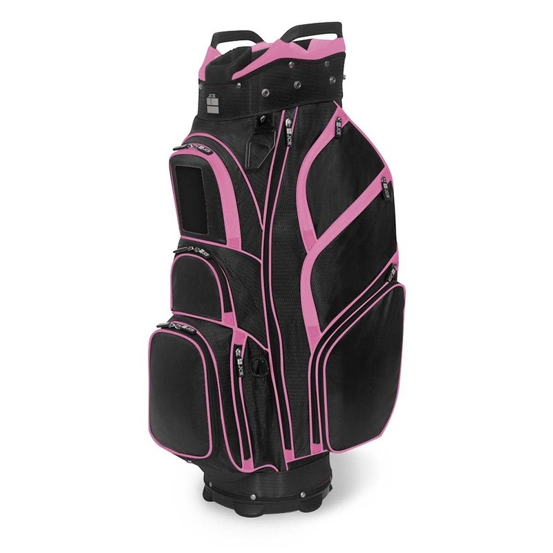 JCR Women’s TL650 Cart Bag|Black Pink|Purple Turquoise