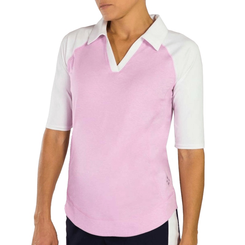 JoFit 1/2 Sleeve Tech Polo – Bloom