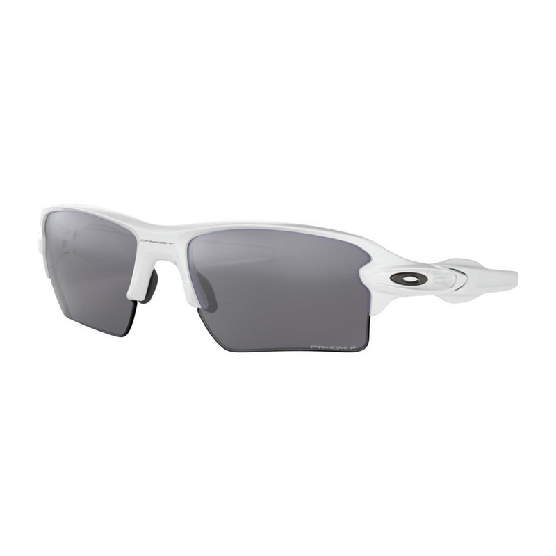 Oakley Flak 2.0 XL Sunglasses – Polished White/White/Prizm Black Polarized