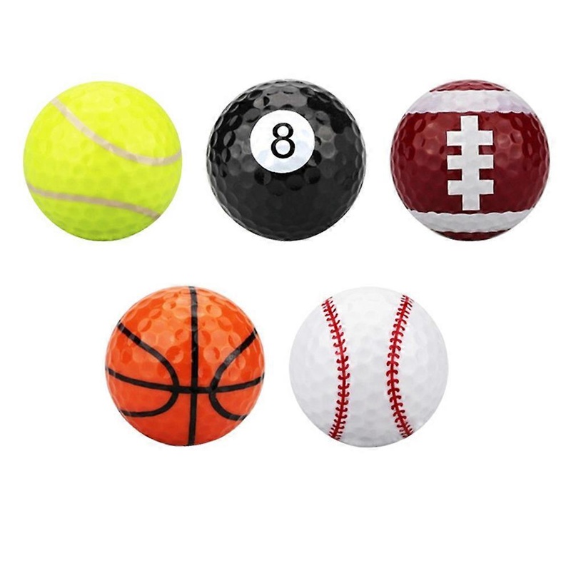 5pcs Lightweight Golf Practice Balls for Indoor & Garden Training  Safe for All Skill Levels  Perfect for Golf Enthusiasts & Beginners