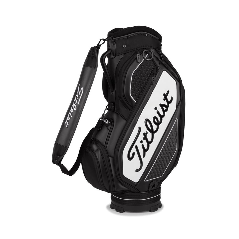 Titleist Midsize Bag|Black Red|Black White