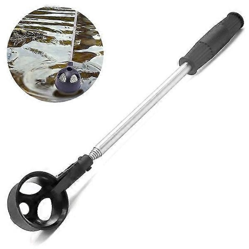 Bran Golf Ball Retriever, Stainless Telescopic Extendable Golf Ball Retriever Fo