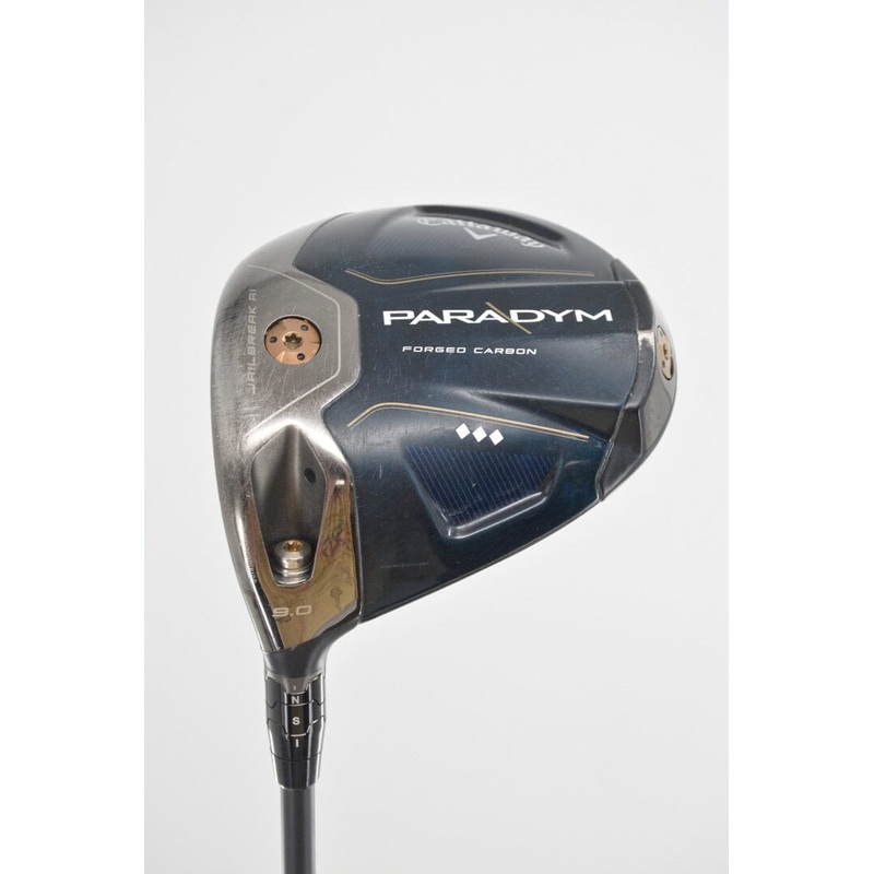 Lefty Callaway Paradym Triple Diamond 9 Degree Driver S Flex 45.5