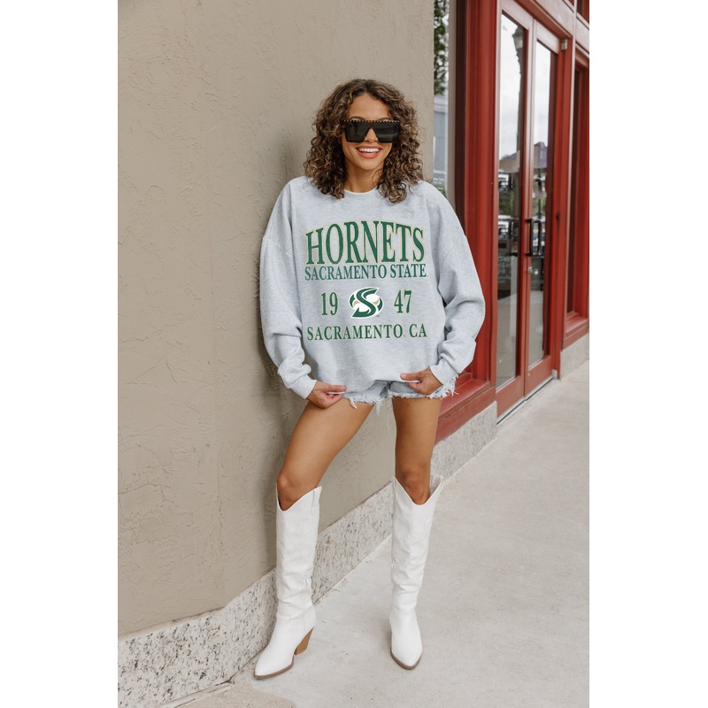 SACRAMENTO STATE HORNETS Allegiance Fleece Drop-Shoulder Pullover