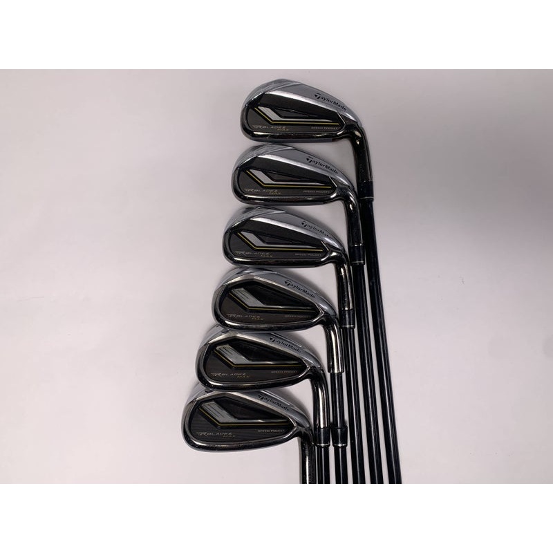 TaylorMade RocketBladez Max Iron Set 5-PW Matrix Ozik Program 55 55g Senior RH