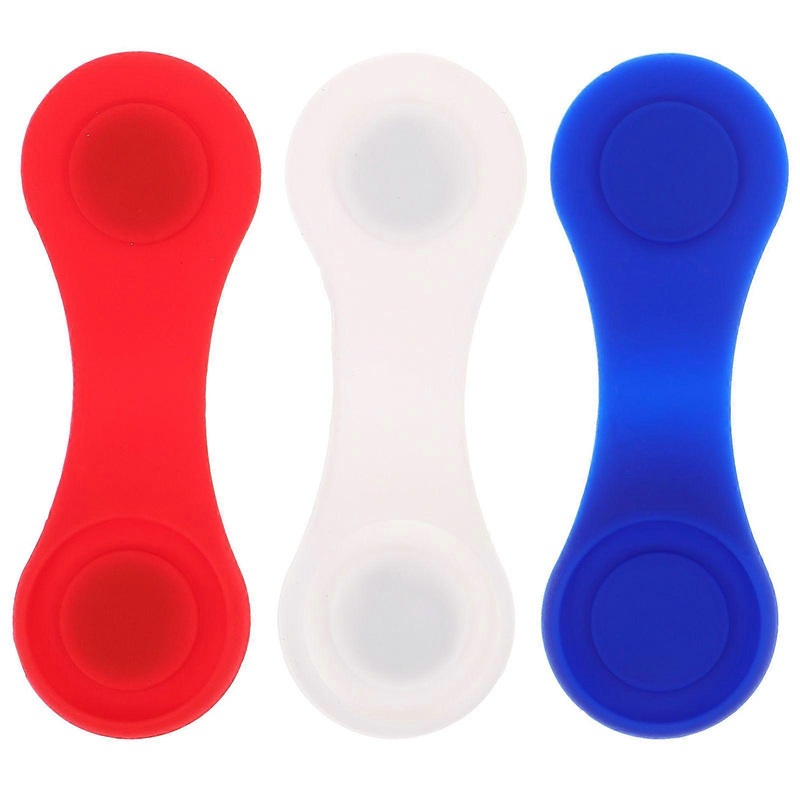 3Pcs Silicone Golf Hat Clip Magnetic Golf Hat Clamp Golfing Ball Marker Golf Accessory