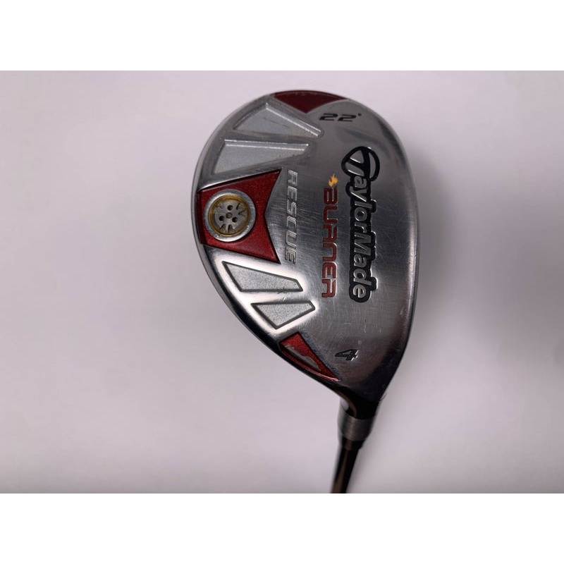 TaylorMade Burner Rescue 4 Hybrid 22* REAX SuperFast 65g Stiff Graphite Mens RH