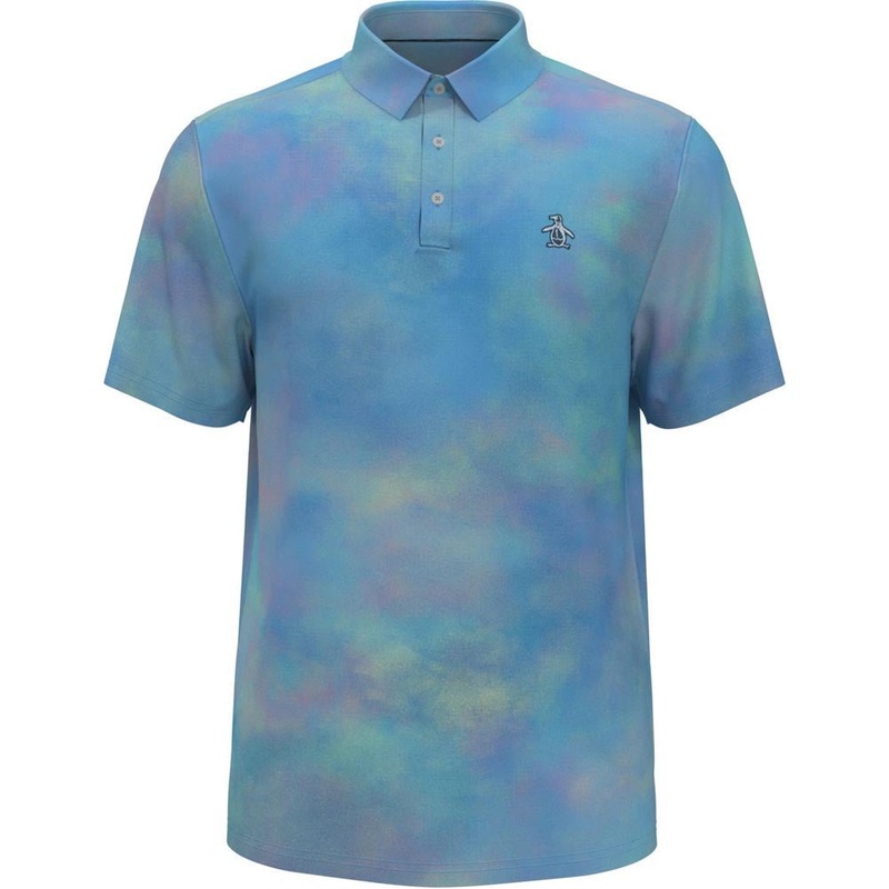 Original Penguin Soft Filtered Tie Dye Print Polo
