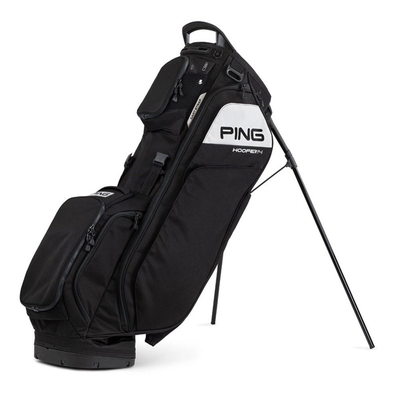 Ping Hoofer 14 Stand Bag|Black|Buck Dark Sea|Red Black|Gradient Mr. Ping|Heather Grey Black|Navy/Grey
