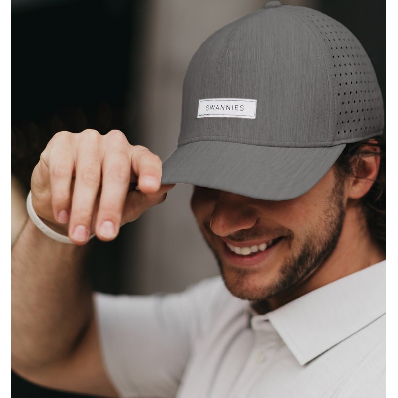 Swannies Urban Hat|Charcoal White|Gray|Gray White|Tan White