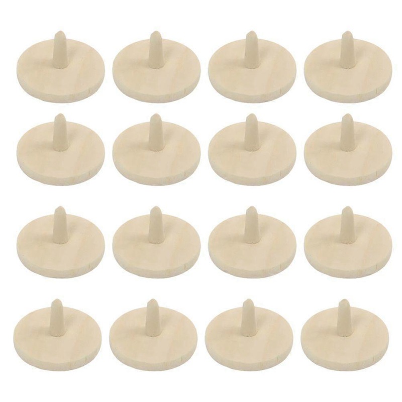 40pcs Golf-ball Custom Markers Wood Golfs Alignment Tools Balls Position Markers