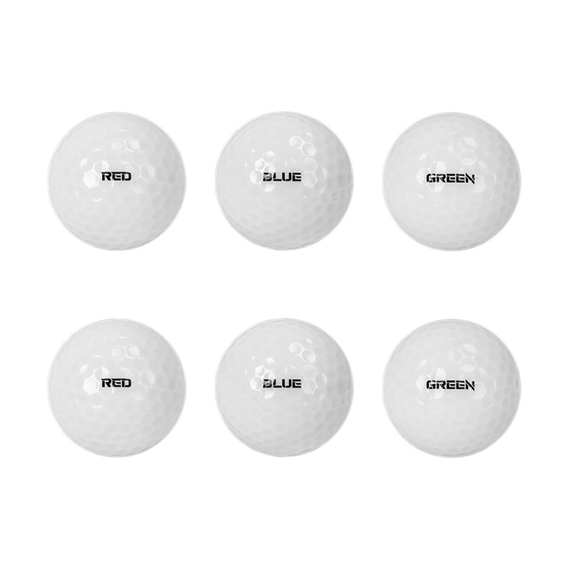 6 Pieces Light up LED Golf Balls Glow Long Lasting Bright for Night Practice