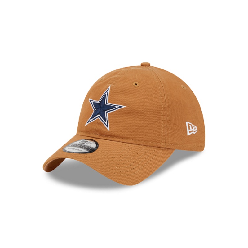 Dallas Cowboys Light Bronze 9TWENTY Adjustable Hat