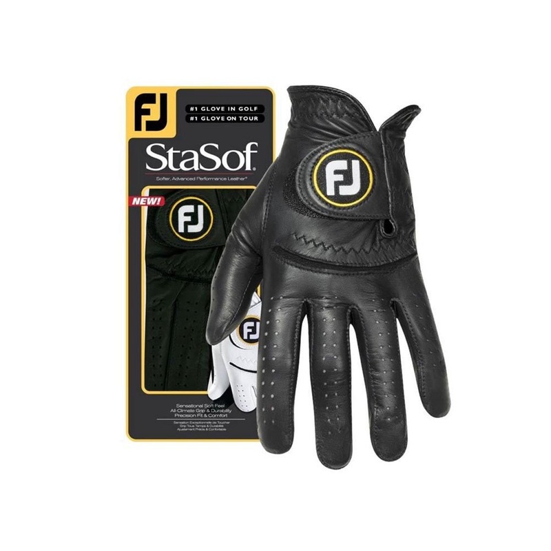 FootJoy Men’s StaSof Glove – Black – Prior Generation