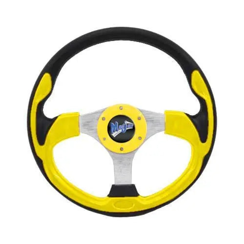 MadJax 13 Yellow Ultra2 Steering Wheel PN# 06-015