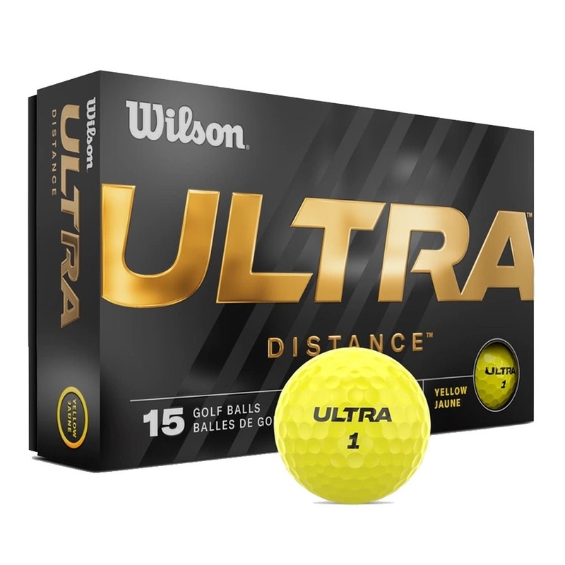 Wilson Ultra Distance Golf Balls – Yellow