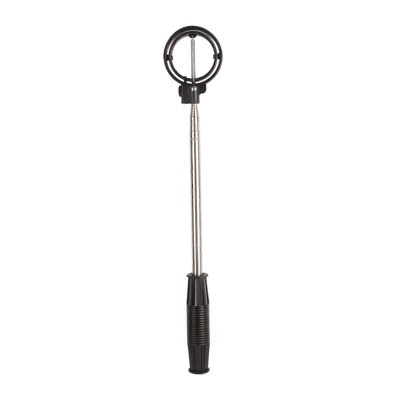 2024Golf Ball Retriever Telescopic Ball Picker Stainless Steel 8 Sections Golf Ball Grabber Golf Accessories Black