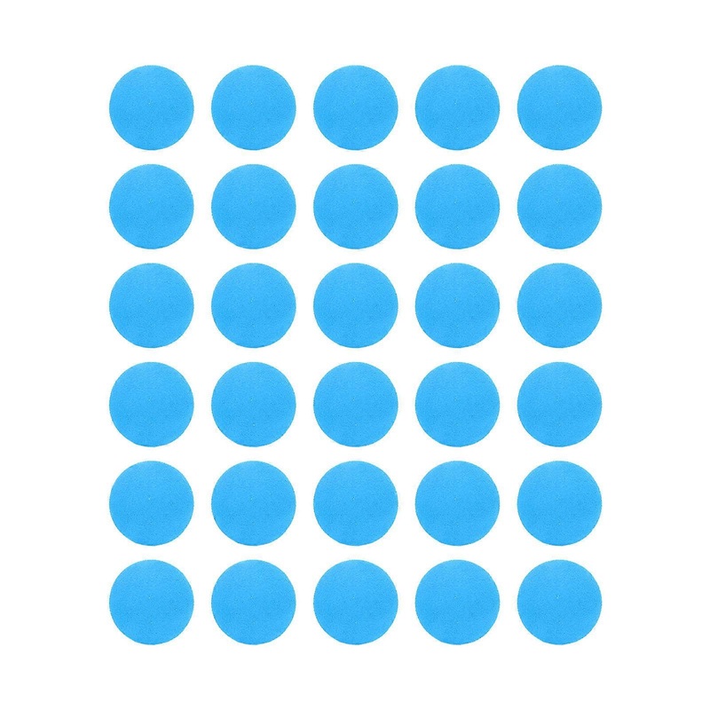 30pcs 21.5mm EVA Foam Golf Balls Soft Indoor Outdoor Practice Golf Balls Blue