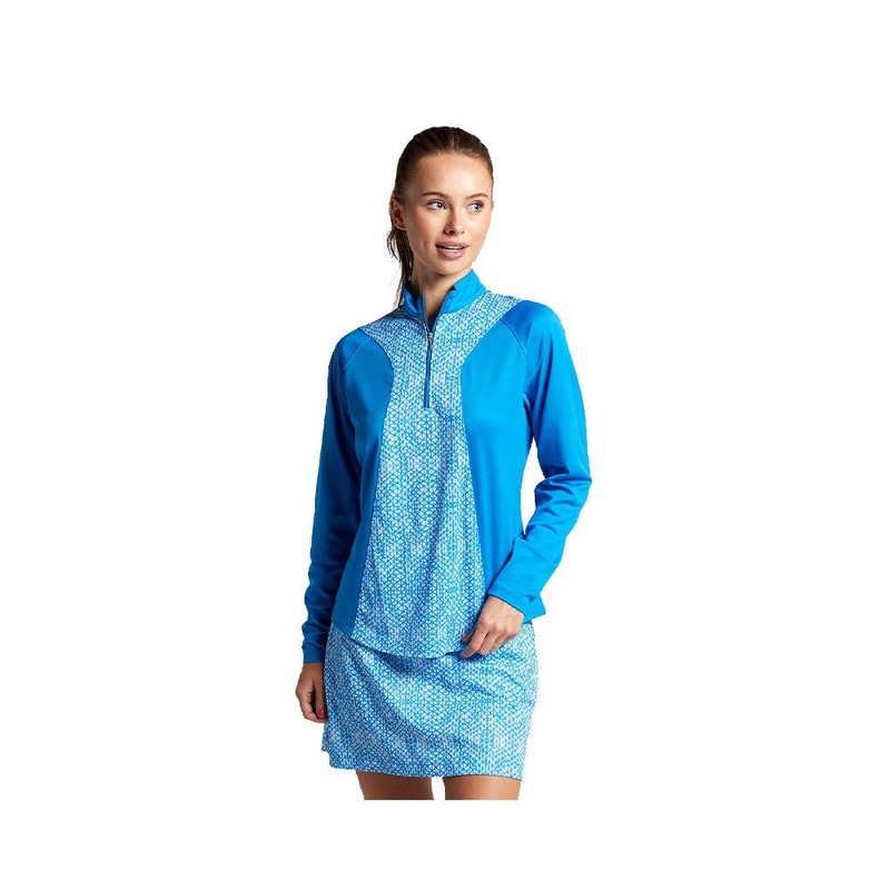 Bermuda Sands Women’s Nola Blocked Sun 1/4 Zip