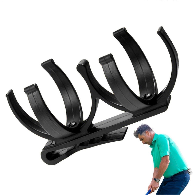 Golf Ball Holder Belt Clip, Golf Ball Holder for Belt, Portable Game Organizer for Men, Women