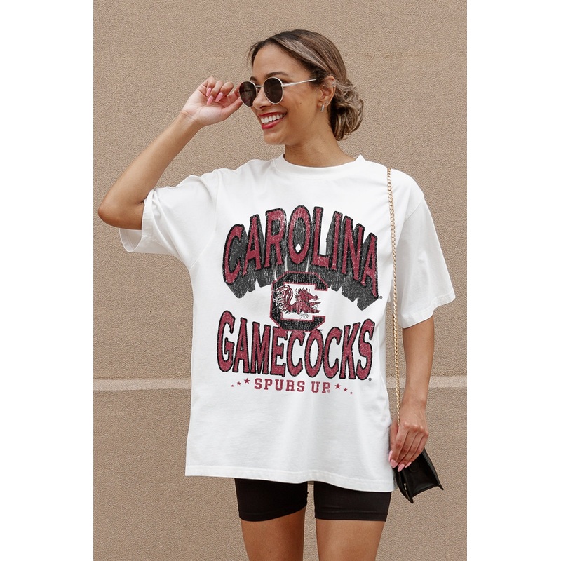 SOUTH CAROLINA GAMECOCKS Shakedown Oversized Crewneck Tee