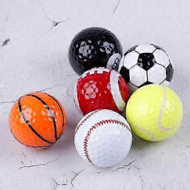 6th/ set Golf balls Golf equipment practice ball