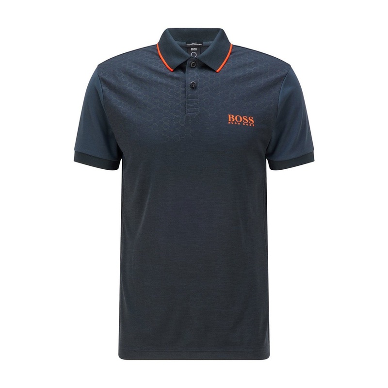 Hugo Boss Pauletech 1 Polo|Light Grey|Navy|Black|Small|Medium|Large|X-Large|XX-Large|XXX-Large