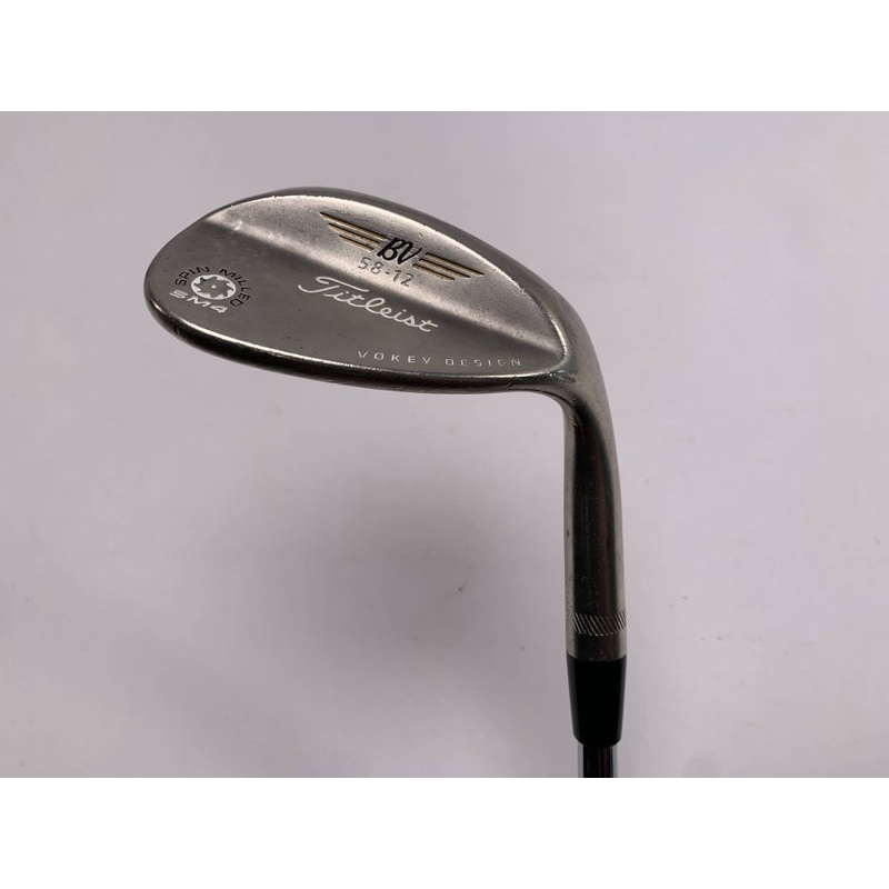Titleist Vokey Spin Milled SM4 Oil Can Lob Wedge LW 58* Wedge Steel Mens RH