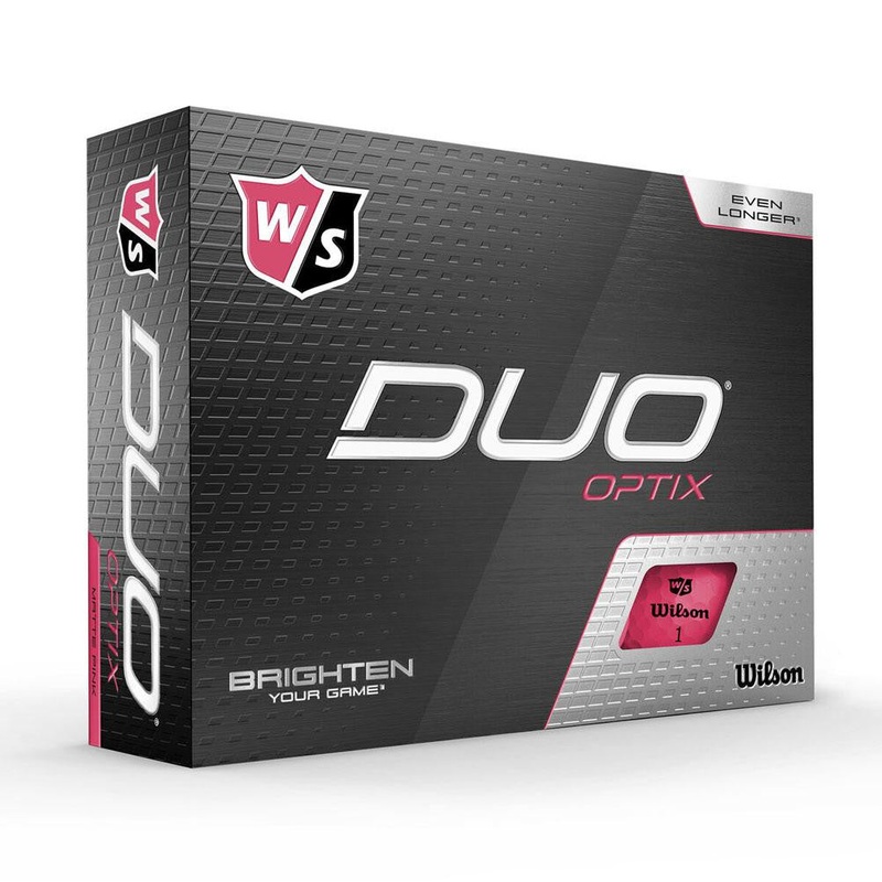 Wilson Women’s DUO Optix Golf Balls – Pink