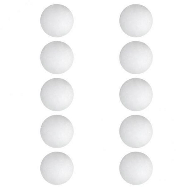 3×10 Pieces EVA Foam Golf Swing Exercises Practice Training Balls White