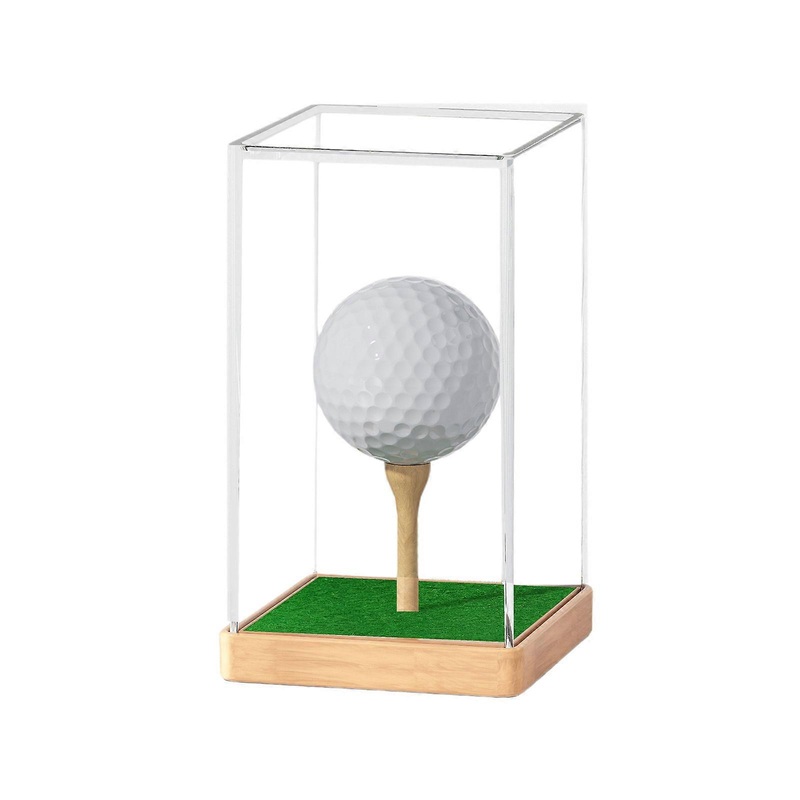 Clear Golf Ball Showcase Case Golf Ball Display Case Storage Box Dustproof Container Golf Accessories Enduring