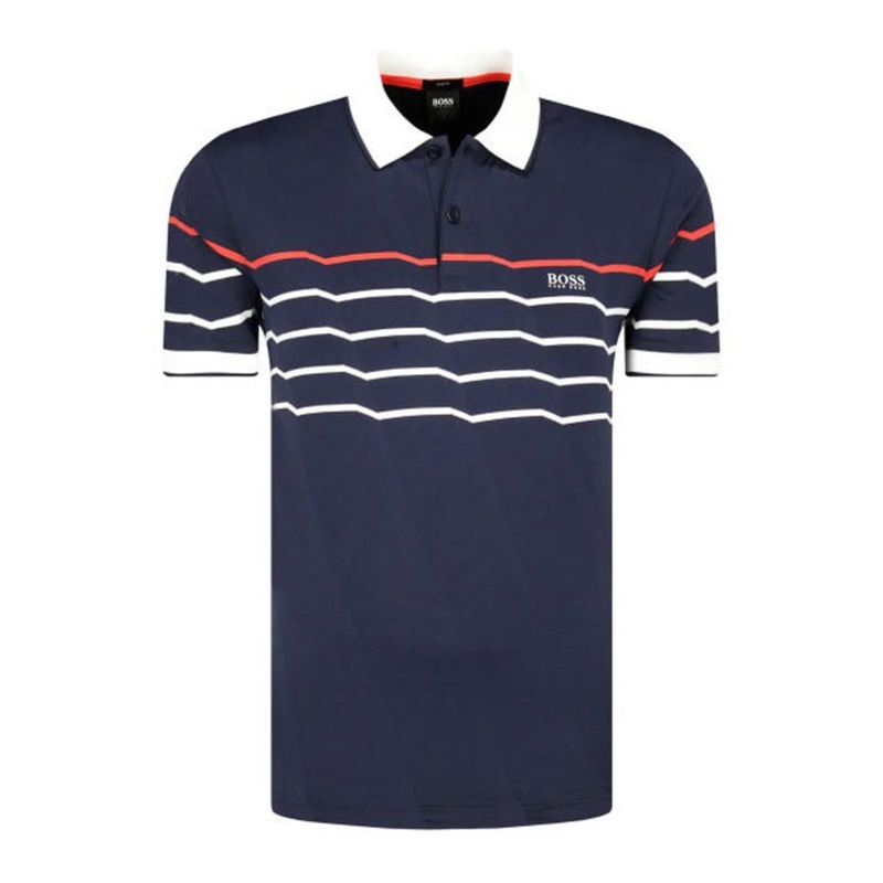 Hugo Boss Paule 5 Golf Polo|Navy|Black|Light Grey|Medium|Large|X-Large|XX-Large|Small|XXX-Large