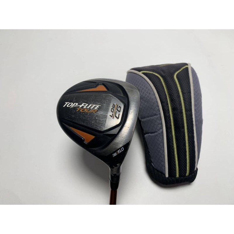 Top Flite Tour 3 Fairway Wood 15* Aldila NVS Orange 65g Senior Graphite RH HC