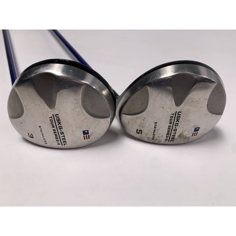 US Kids Tour Series-6 3 & 5 Fairway Wood Set 15* 18* TS 63-43 Youth Junior RH