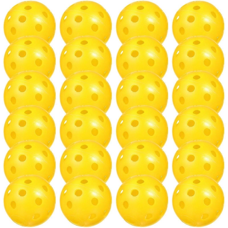 24pcs Golf Practice Balls Airflow Golf Balls Plastic Golf Balls Golf Training Balls Golfing Accessories well