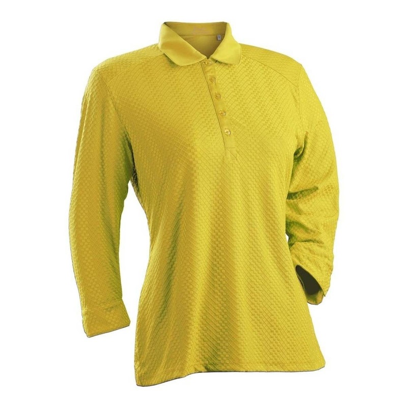 Nancy Lopez Grace 3/4 Sleeve Golf Polo