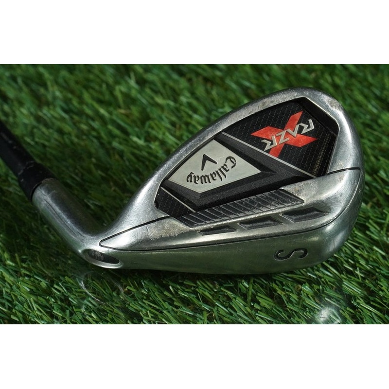 CALLAWAY RAZR X SAND WEDGE S MID LOW TORQUE 75G GRAPHITE REGULAR FLEX RH
