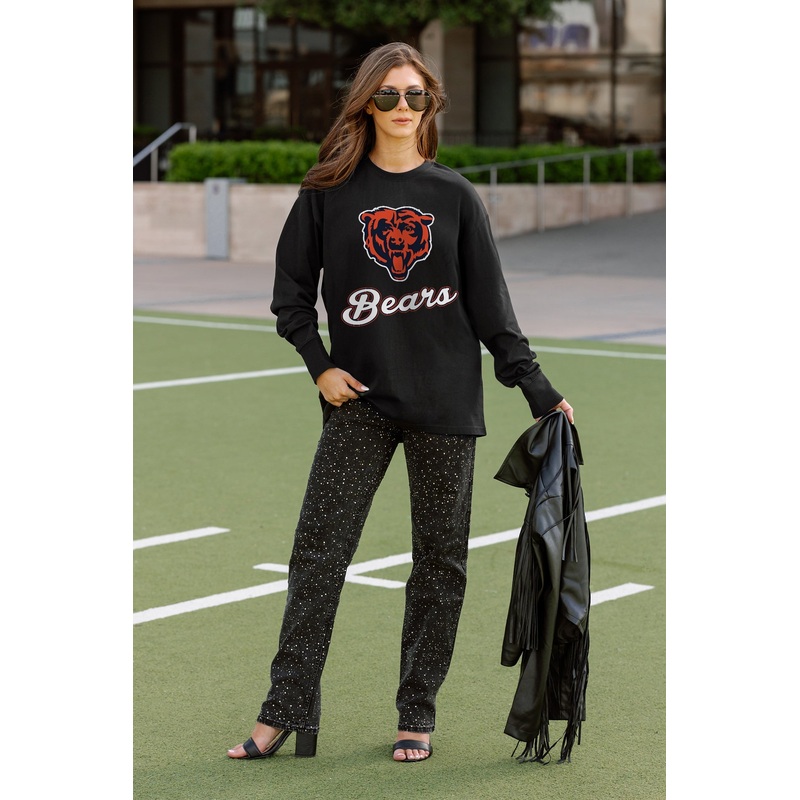 CHICAGO BEARS HONOR ROLL ESSENTIAL RELAXED FIT LONG SLEEVE TEE