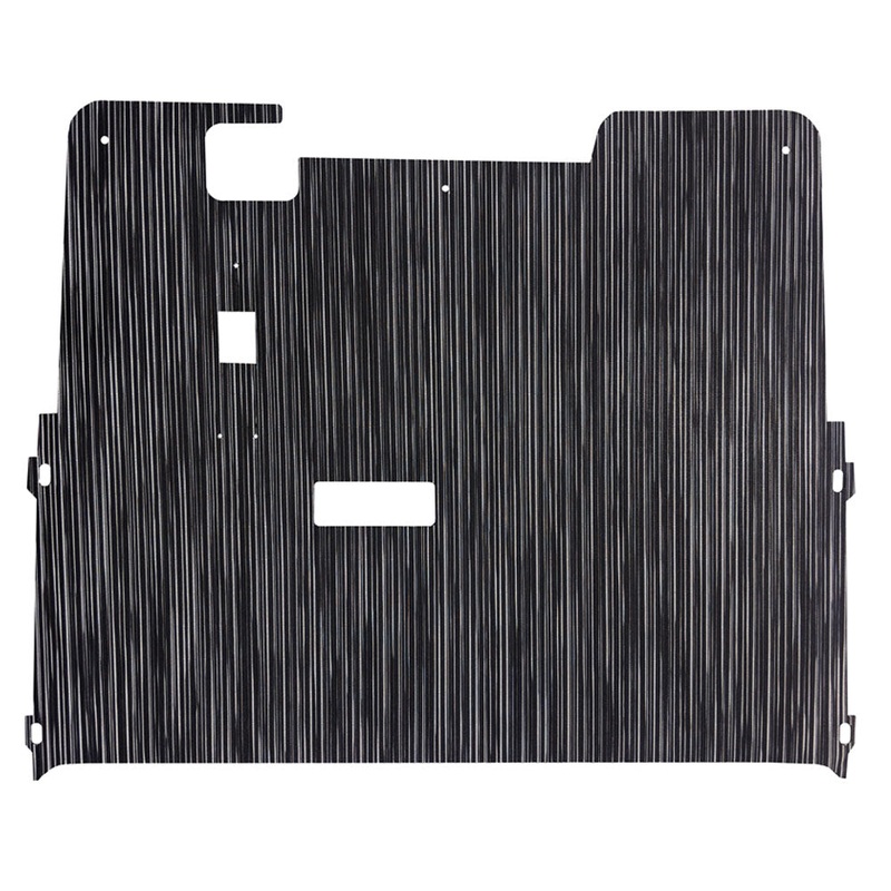 Chilewich Premium EZGO TXT Black Ribweave Floor Mat (Years 2001.5-Up) PN# 03-150