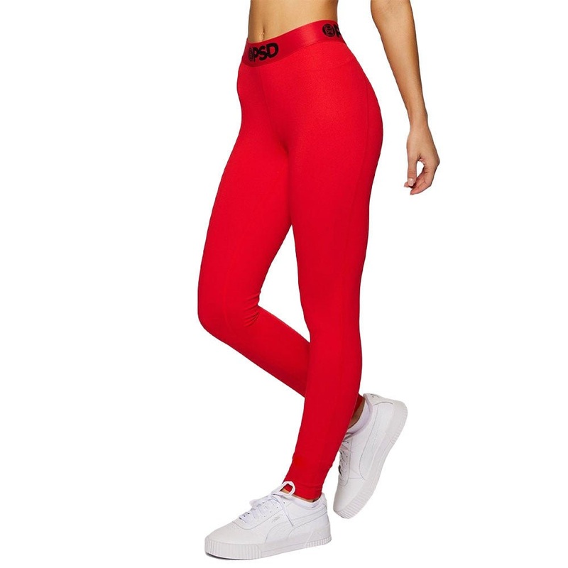 PSD Women’s Solids Leggings|Red|Black|Small|Medium|Large|X-Large|XX-Large
