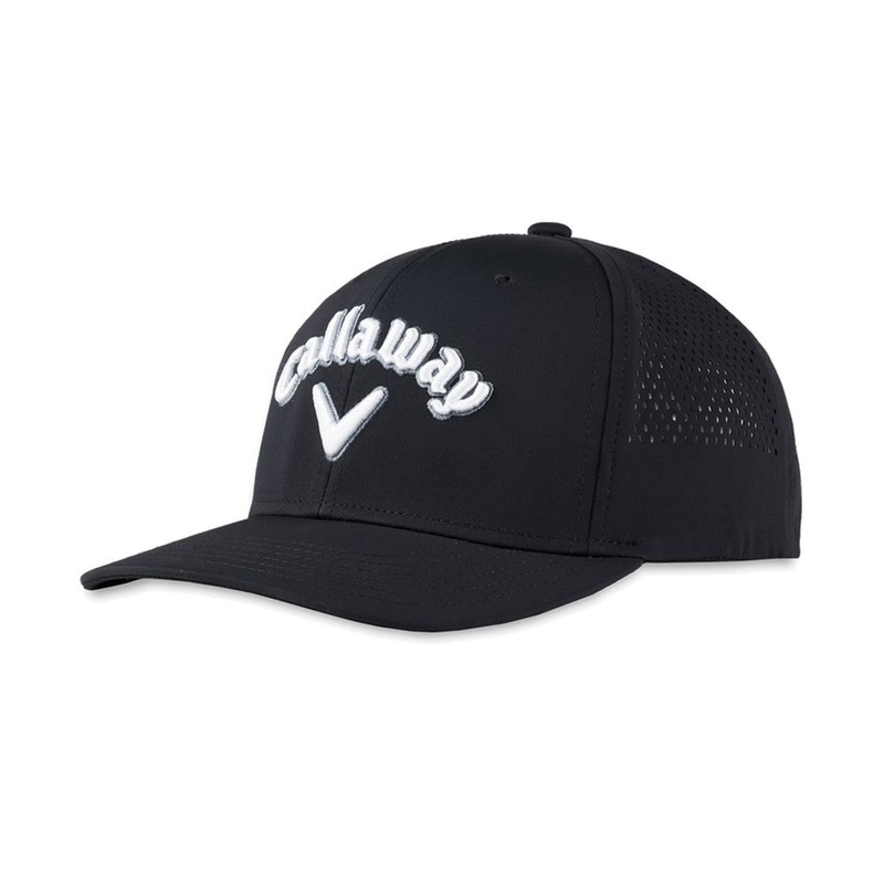 Callaway Riviera Fitted Hat|White/Black|Navy/Red|Black White|Charcoal Blue|Red Charcoal|Navy Red Flag|S/M|L/XL|XXL