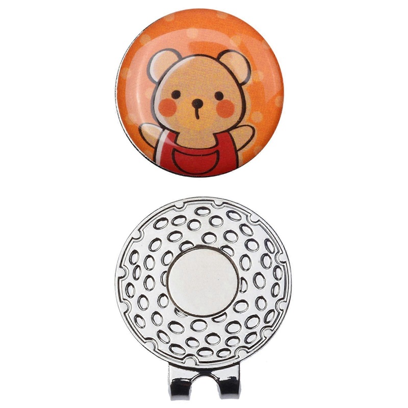 Golf Ball Markers for Men Women, Removable Attaches Easily to Golf Hat, Golf Ball Marker with Standard Magnetic Hat Clip  12