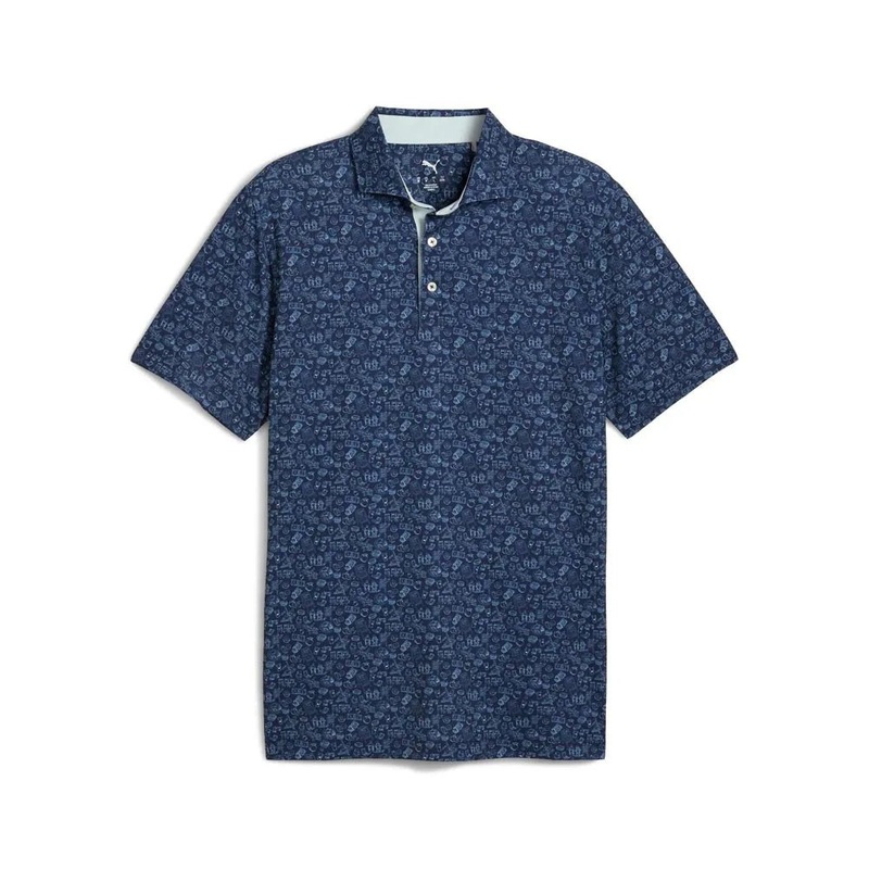 Puma Mattr Peach Stand Golf Polo