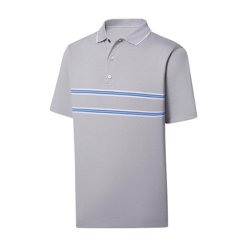 FootJoy Lisle Double Bend Knit Collar Polo