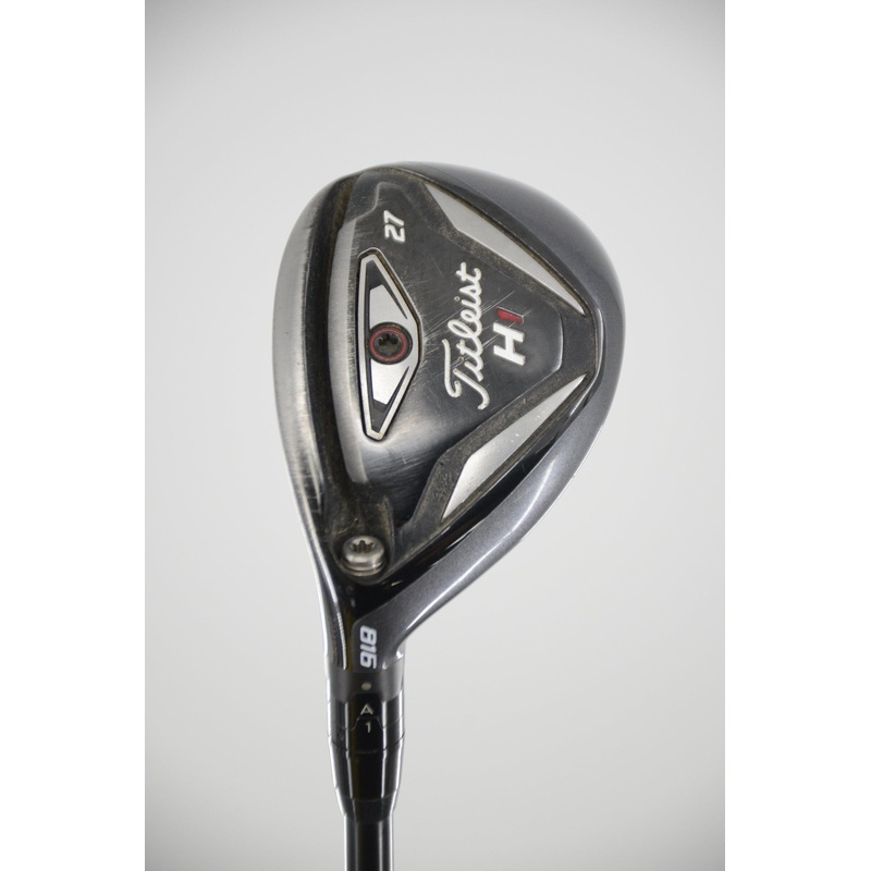 Lefty Titleist 816 H1 27 Degree Hybrid S Flex 38.5