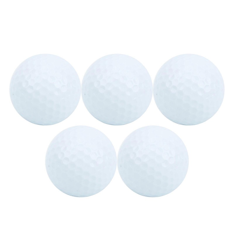 Lot de 5 balles de golf flottantes pour entranement aquatique, accessoire d’entranement pour intrieur et extrieur