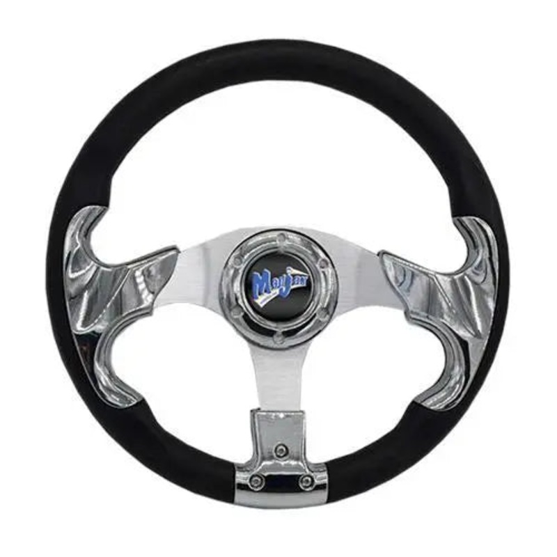 MadJax 13 Chrome Razor Steering Wheel PN# 06-010